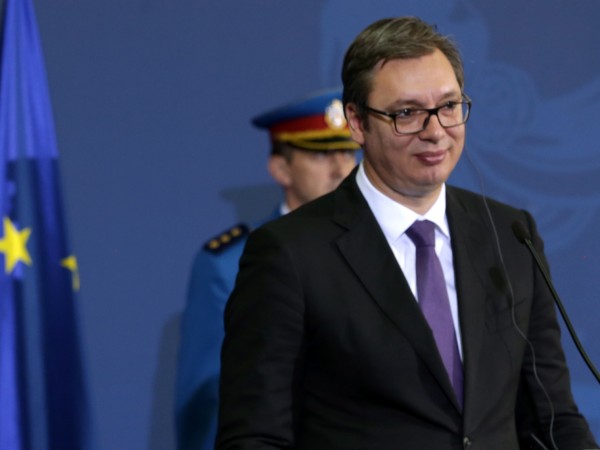 Сръбският президент Александър Вучич съобщи в „Инстаграм“, че синът му