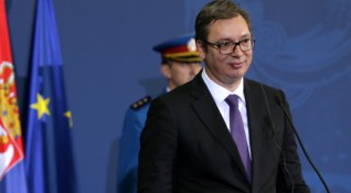 Сръбският президент Александър Вучич съобщи в Инстаграм че синът му