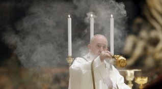 Папа Франциск призова хората да не се поддават на страха