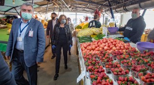 Пет акта са съставени на пазарите в София за последната