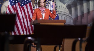 Председателката на Камарата на представителите на САЩ Нанси Пелоси подкрепи