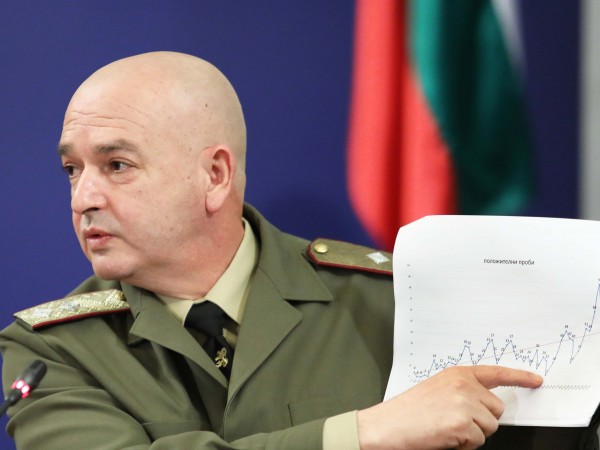 Генерал Венцислав Мутафчийски и Националният оперативен щаб изнасят последни данни