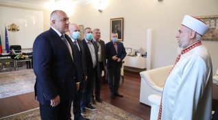 Премиерът Бойко Борисов се срещна с главния мюфтия д р Мустафа