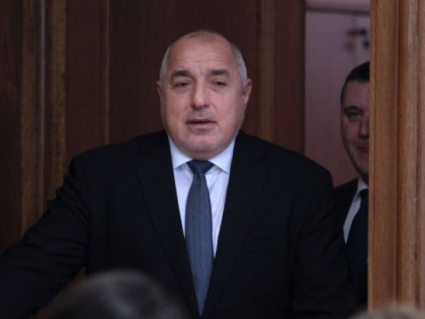 Премиерът Бойко Борисов отказа да коментира протеста на бившето червено