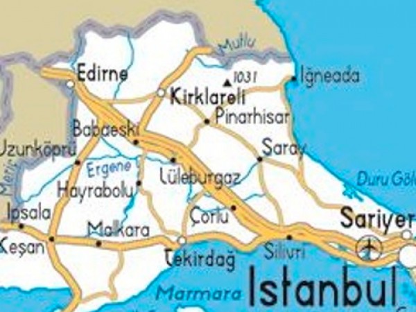 Турция обяви район с площ 20 квадратни километра край границата