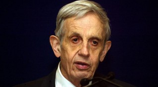 Джон Ф Наш младши математик спечелил Нобелова награда през 1994 година