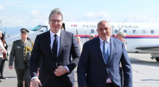 Премиерът Бойко Борисов посрещна президента на Сърбия Александър Вучич който