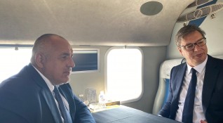 Министър председателят Бойко Борисов и президентът на Сърбия Александър Вучич инспектираха