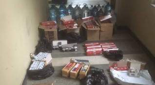 Полицейски служители в Горна Оряховица иззеха голямо количество акцизни стоки