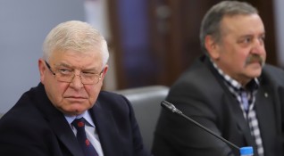 Министърът на здравеопазването Кирил Ананиев дава брифинг в Министерството на