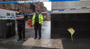 Полицията в Шотландия е отцепила улица в центъра на Глазгоу