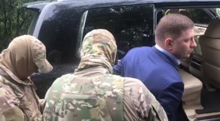 Губернаторът на Хабаровския край в Русия Сергей Фургал е арестуван