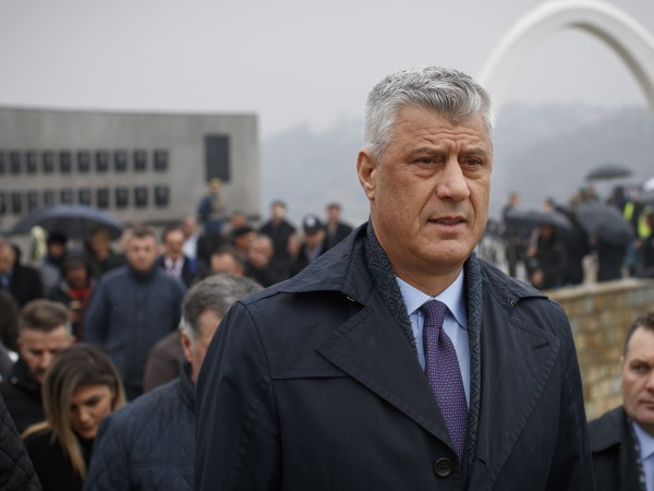 Президентът на Косово Хашим Тачи заяви на прокурорите в Хага,
