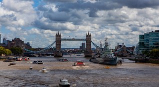 Река Темза е сред най силно замърсените в света реки с