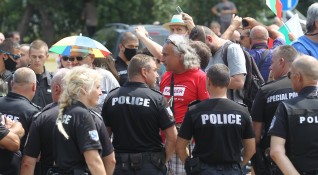 Протестиращи предизвикаха транспортен хаос и задръствания след конференцията на ГЕРБ
