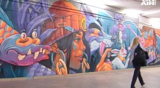 Съвременният свят през очите на графити артистите които внасят цвят