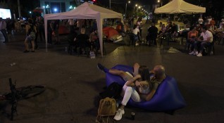 Нов палатков лагер се появи в София кръстовището при