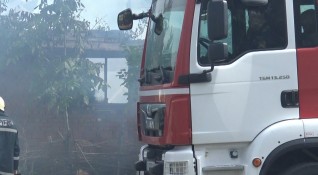 Три големи пожара бушуват в Пловдивска област заради запалени сухи