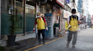 Южна Корея съобщи за 299 новозаразени с коронавируса за последния