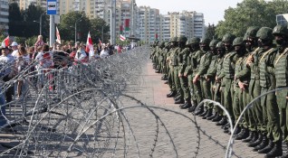 На 22 ия ден на протестите в Беларус срещу управлението на