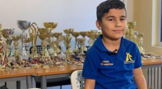 9 годишният Данаил Попзафиров състезател на Шахматен клуб Елит е трети