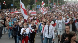 Беларуските сили за сигурност са задържали 194 участници в протестната