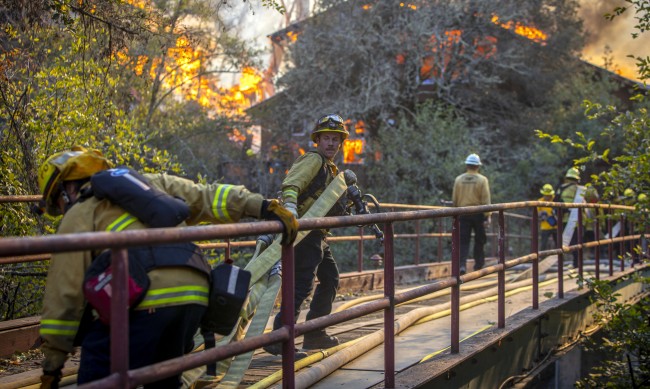 От началото на годината в щата Калифорния горските пожари са