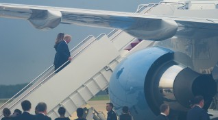 Президентът и първата дама на САЩ Доналд и Мелания Тръмп