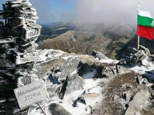 Снимка: Станислав Кръстев, Meteo BalkansТази сутрин връх Мальовица в Рила