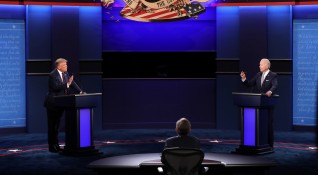 Вторият президентски дебат между президента на САЩ Доналд Тръмп и