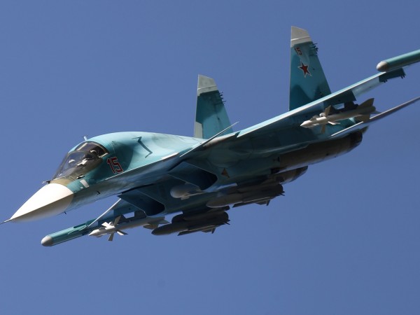 Руски фронтови бомбардировач Су-34 се е разбил в Хабаровския край