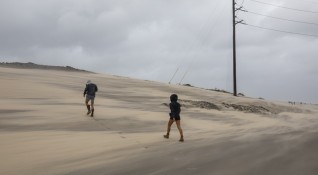 Предупреждение за наближаваща пясъчна буря от Китай е изпратил протоколът