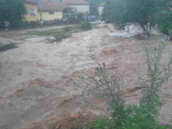 Улици и булеварди в Добрич се наводниха след силния дъжд,