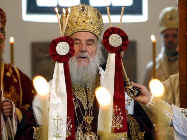 Сръбският патриарх Ириней е бил хоспитализиран, след като е дал