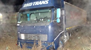 Камион е катастрофирал в Благоевград след като на водача му