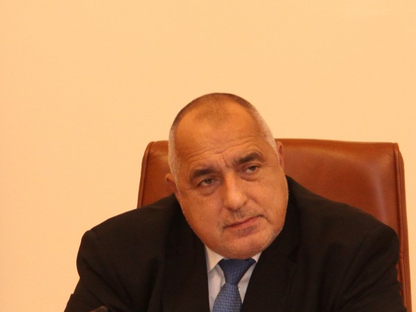 Премиерът Бойко Борисов, който участва във видеоконференцията на членовете на