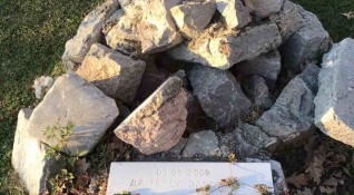 Паметникът на брега на Охридското езеро който бе открит в