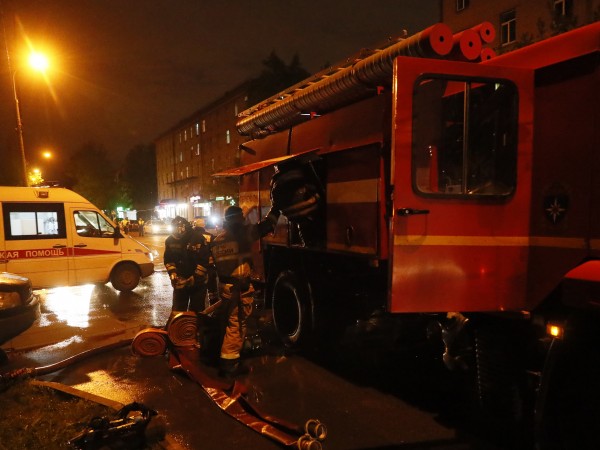 Пожар избухна в COVID болница в центъра на Москва. При