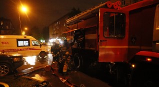 Пожар избухна в COVID болница в центъра на Москва При