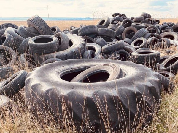 С цел да се предотврати изхвърлянето на стари гуми в