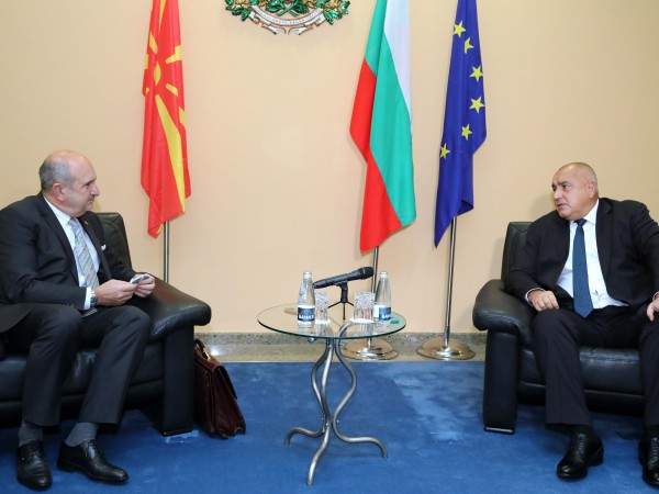 Премиерът Бойко Борисов се срещна днес със специалния пратеник на