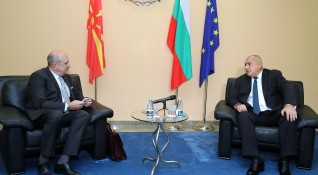 Премиерът Бойко Борисов се срещна днес със специалния пратеник на
