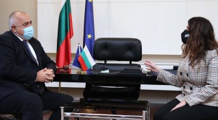 Премиерът Бойко Борисов и посланикът на САЩ в България Херо