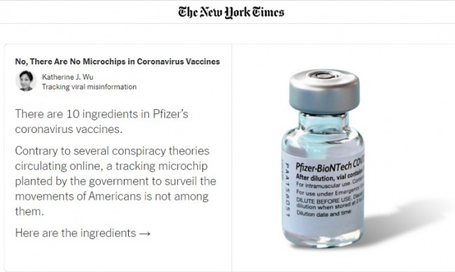 The New York Times  :      Pfizer!