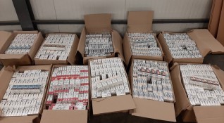 Митничари задържаха 278 000 къса 13 900 кутии цигари за