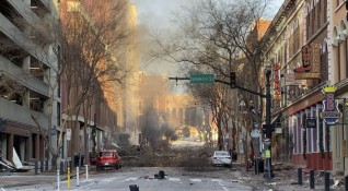 Експлозия разтърси днес центъра на американския град Нешвил Трима души