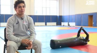 Най успешният български борец през 2020 г Едмонд Назарян направи