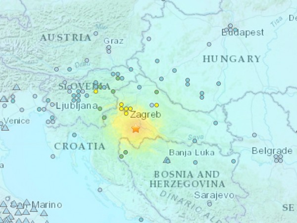 Няма данни за пострадали български граждани при земетресението, разлюляло Хърватия