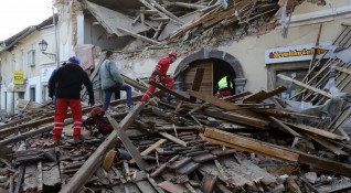 Централната част на Хърватия отново беше разлюляна от земетресение в