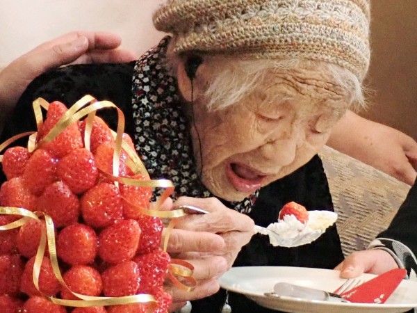 Японката Кане Танака, която понастоящем е най-възрастният човек в света,